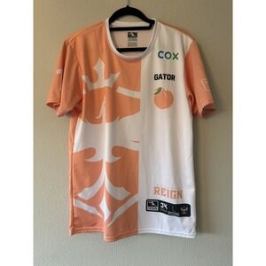 Atlanta Reign Overwatch league Jersey Alternate Peach Size Large Lightweight